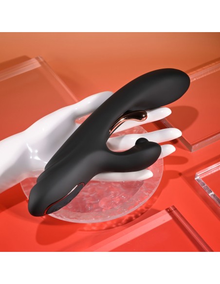Vibration de Stimulation Double Evolved Playboy Noir