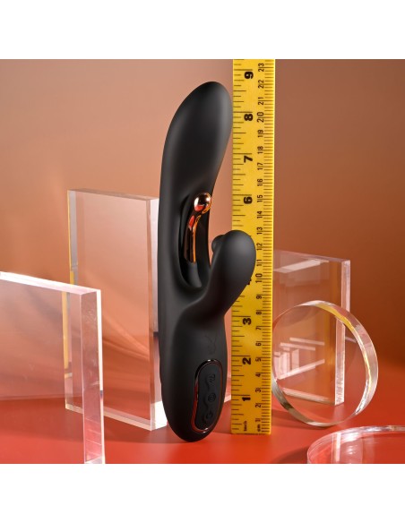Vibration de Stimulation Double Evolved Playboy Noir