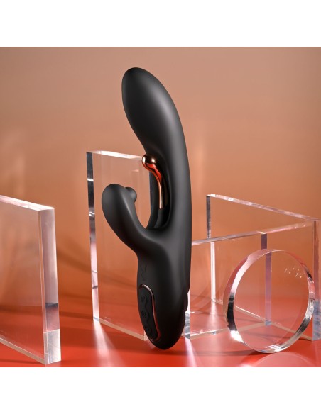 Vibration de Stimulation Double Evolved Playboy Noir