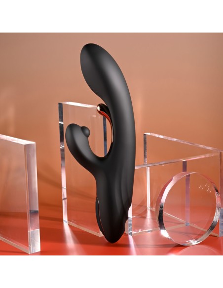 Vibration de Stimulation Double Evolved Playboy Noir