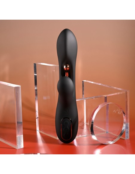 Vibration de Stimulation Double Evolved Playboy Noir