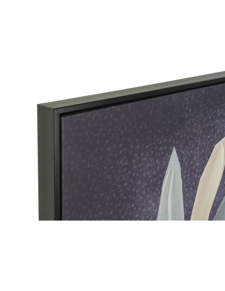 Cadre DKD Home Decor 83 x 4,5 x 123 cm Fleurs Moderne (2 Unités)