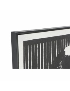 Cadre DKD Home Decor 83 x 4,5 x 123 cm Perroquet Moderne (2 Unités) 2
