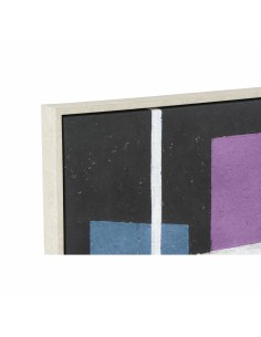 Cadre DKD Home Decor 83 x 4,5 x 83 cm Abstrait Moderne (2 Unités) 2