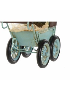 Figurine Décorative DKD Home Decor MO-186345 Bleu Marron Voiture Vintage 19 x 11 x 16,5 cm 2
