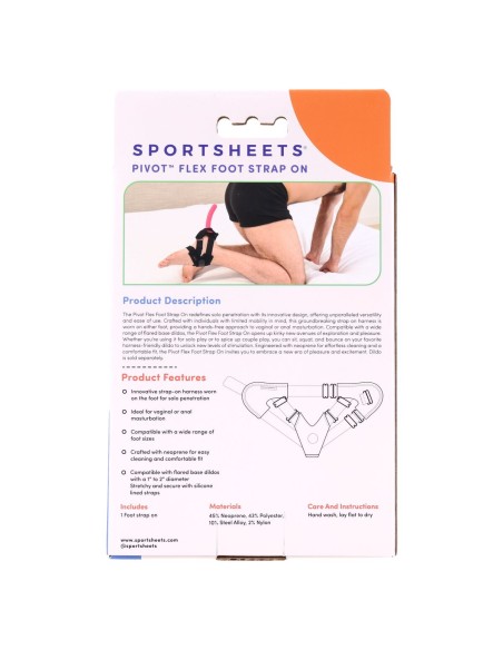 Harnais New Comers Sportsheets Pivot Bleu