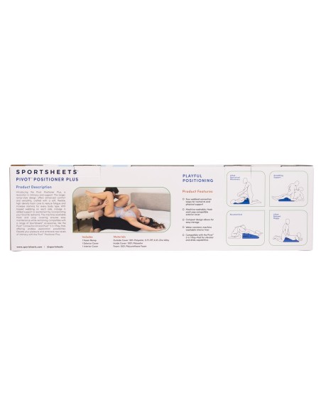 Coussin Sportsheets Pivot Noir