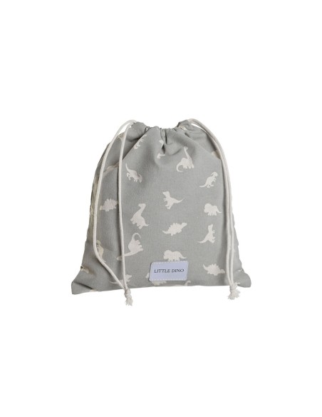 Sac à dos enfant DKD Home Decor Blanc Gris 24 x 2 x 26 cm (2 Unités)