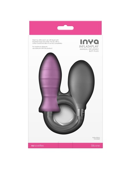 Plug Anal NS Novelties Inya Multicouleur (10,5 cm)