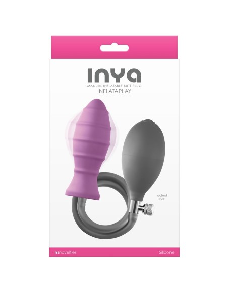 Plug Anal NS Novelties Inya Multicouleur (10,5 cm)