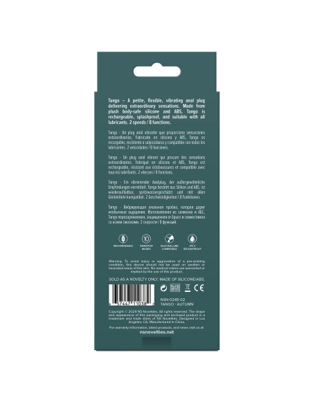Plug Anal NS Novelties Lust-n-Dreams Marron (8,5 cm)