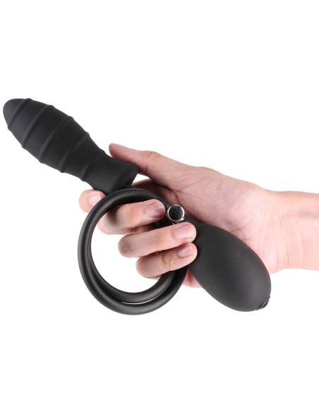 Plug Anal NS Novelties Renegade Noir (10,5 cm)