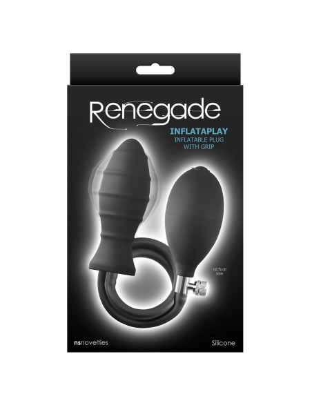 Plug Anal NS Novelties Renegade Noir (10,5 cm)