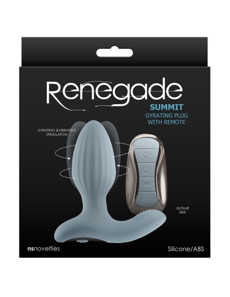 Plug Anal NS Novelties Renegade Bleu (3,7 cm)