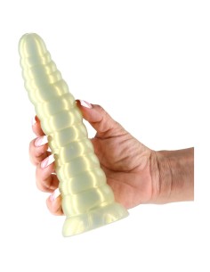 Dildo NS Novelties Fantasia Jaune Ø 5 cm Ø 5,2 cm 2