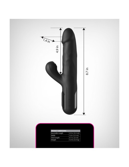 Vibromasseur anal Pipedream Fetish Fantasy Series Noir