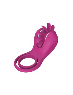 Anneau de Pénis vibrant S Pleasures Rose
