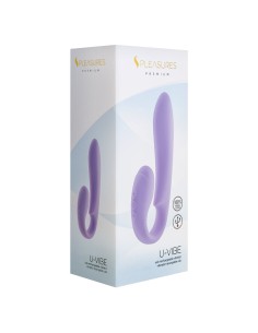 Vibration de Stimulation Double S Pleasures Lavande 2