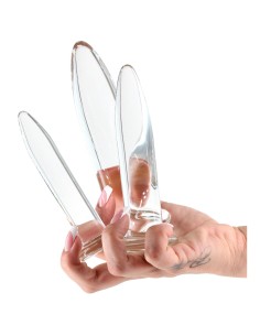 Plug Anal NS Novelties Trainer Kit 3 Pièces (13 cm) (13,9 cm) (11,3 cm) 2