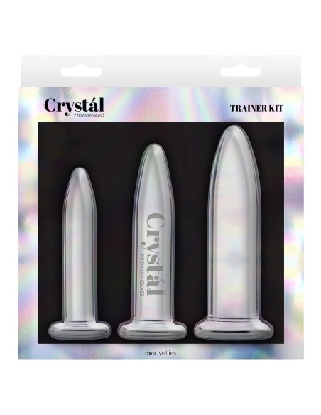 Plug Anal NS Novelties Trainer Kit 3 Pièces (13 cm) (13,9 cm) (11,3 cm)