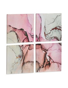 Cadre Toile Marbre (4 Pièces)