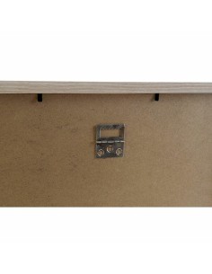 Porte photos mural DKD Home Decor 32,5 x 1,5 x 45 cm Verre Naturel Marron Moderne Bois MDF 2