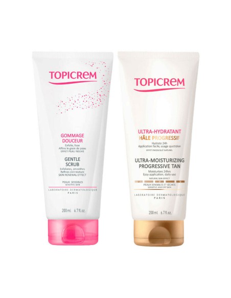 Autobronzant Corporel Topicrem Progressive Tan 2 Pièces