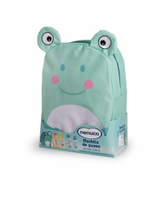 Ensemble de Bain Pour Bébé Nenuco Mochila Ranita Lote Grenouille 4 Pièces