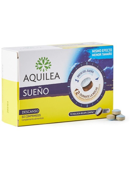 Supplément pour Insomnie Aquilea Mélatonine 60 Unités