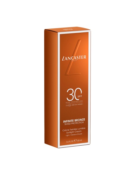 Écran solaire visage Lancaster Infinite Bronze Clair Spf 30 50 ml