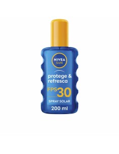 Protecteur Solaire Nivea SUN PROTEGE&REFRESCA Spf 30 200 ml