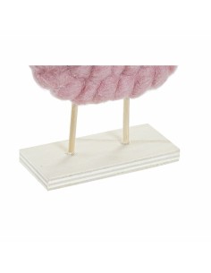 Décorations de Noël DKD Home Decor Polyester Bois (2 pcs) (10 x 4 x 16 cm) 2