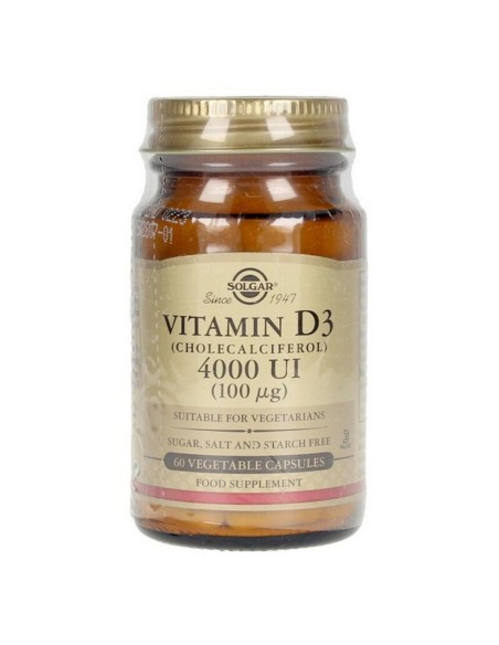 Vitamine D3 Solgar E52907 Capsules végétales (60 uds)