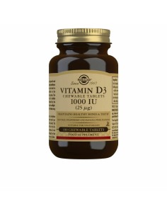 Vitamine D3 (cholécalciférol) Solgar 1000 iu (100 comprimés)