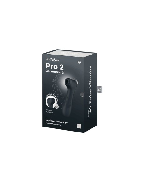 Aspirateur à clitoris Satisfyer Pro 2 Generation 3 Noir