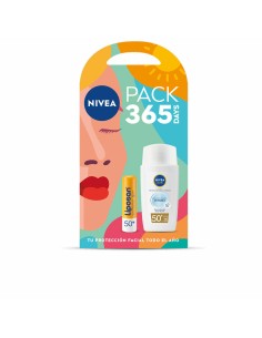 Crème Solaire pour le Corps en Spray Nivea Liposan Spf 50 Spf 50+ 2 Pièces
