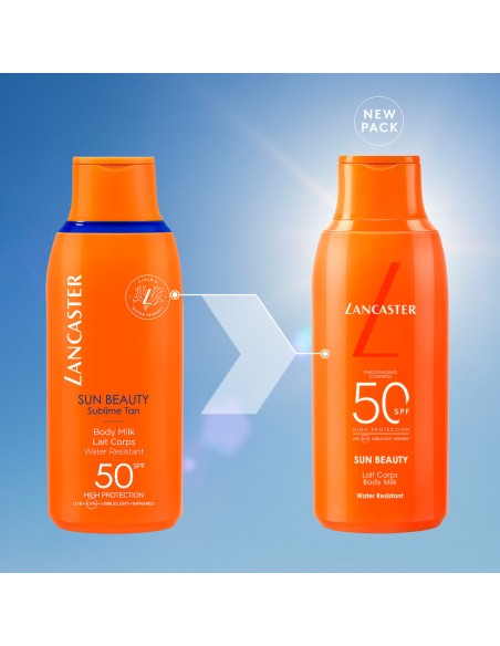 Lait solaire Lancaster SUN BEAUTY Spf 50 400 ml