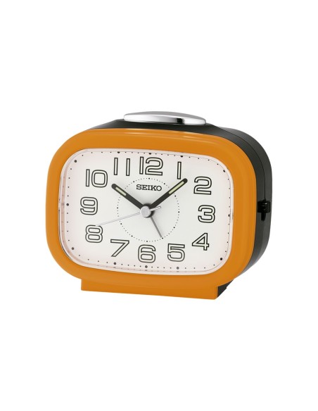 Pendule Réveil Seiko QHK060E Orange