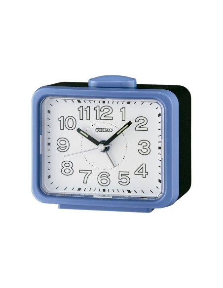 Pendule Réveil Seiko QHK061L Bleu