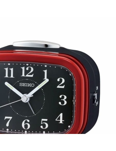 Pendule Réveil Seiko QHK060Q Rouge