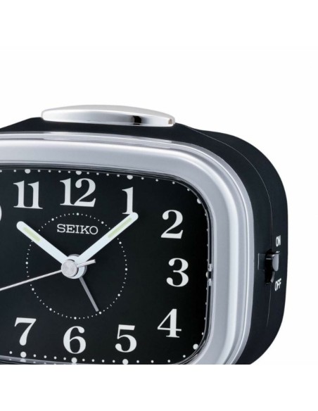 Pendule Réveil Seiko QHK060A Gris