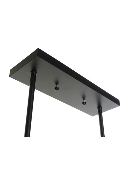 Suspension DKD Home Decor Marron Aluminium Verre (52 x 6 x 26 cm)