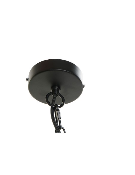 Suspension DKD Home Decor Noir Métal Marron 220 V 50 W (25 x 25 x 43 cm)