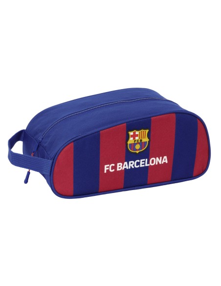 Range-Chaussures de Voyage F.C. Barcelona Bordeaux Blue marine 34 x 15 x 18 cm