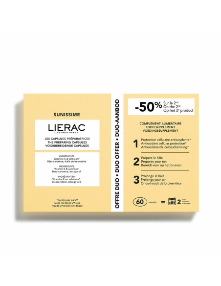 Optimiseur de Bronzage Lierac Sunissime 2 Unités