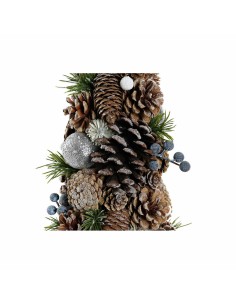 Sapin de Noël DKD Home Decor Ananas Enneigé PVC (19 x 19 x 38 cm) 2