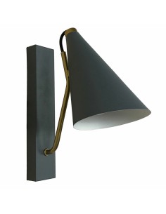 Lampe de bureau DKD Home Decor Bleu Métal Doré (12 x 25 x 29 cm)