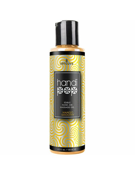 All Over Gel lubrifiant de massage Handipop Sensuva Mango Smoothie  125 ml
