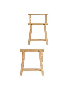 Chevalet Kipit CAVARQ-N Naturel Bois de pin 2