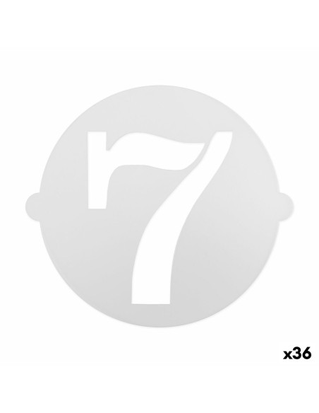 Gabarit de gâteau Algon Numéro 7 36 Unités